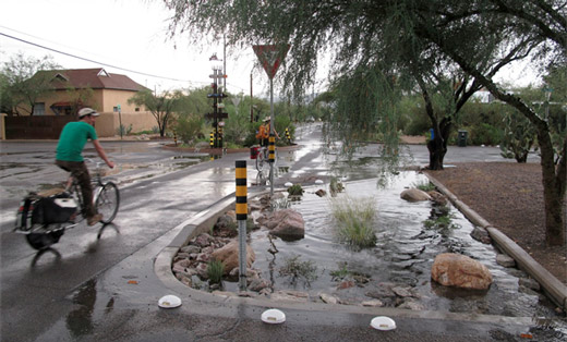 biking after flood